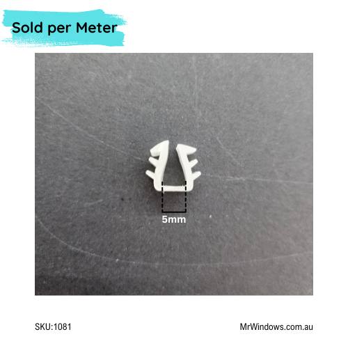 Shower vinyl - suits 5mm glass - sold per meter