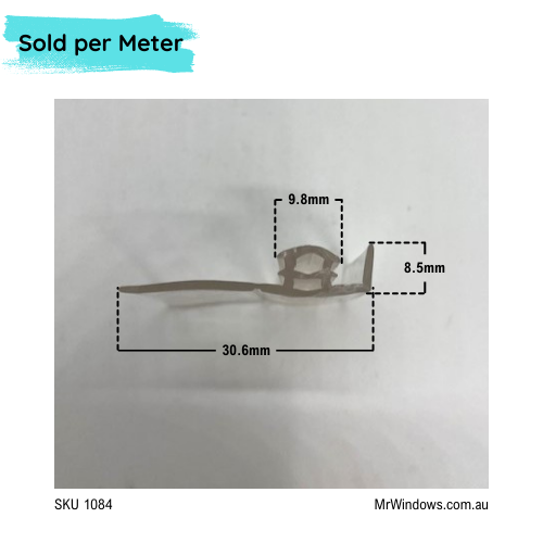 Shower vinyl - Pivot door vinyl - suits fully framed shower