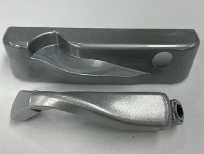 Truth Awning cover and handle - LEFT HANDED - Silver