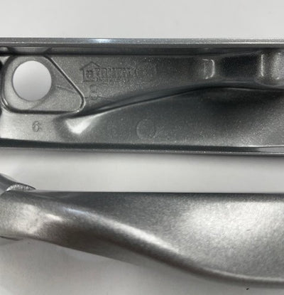 Truth Awning cover and handle - LEFT HANDED - Silver