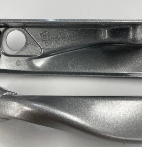 Truth Awning cover and handle - LEFT HANDED - Silver