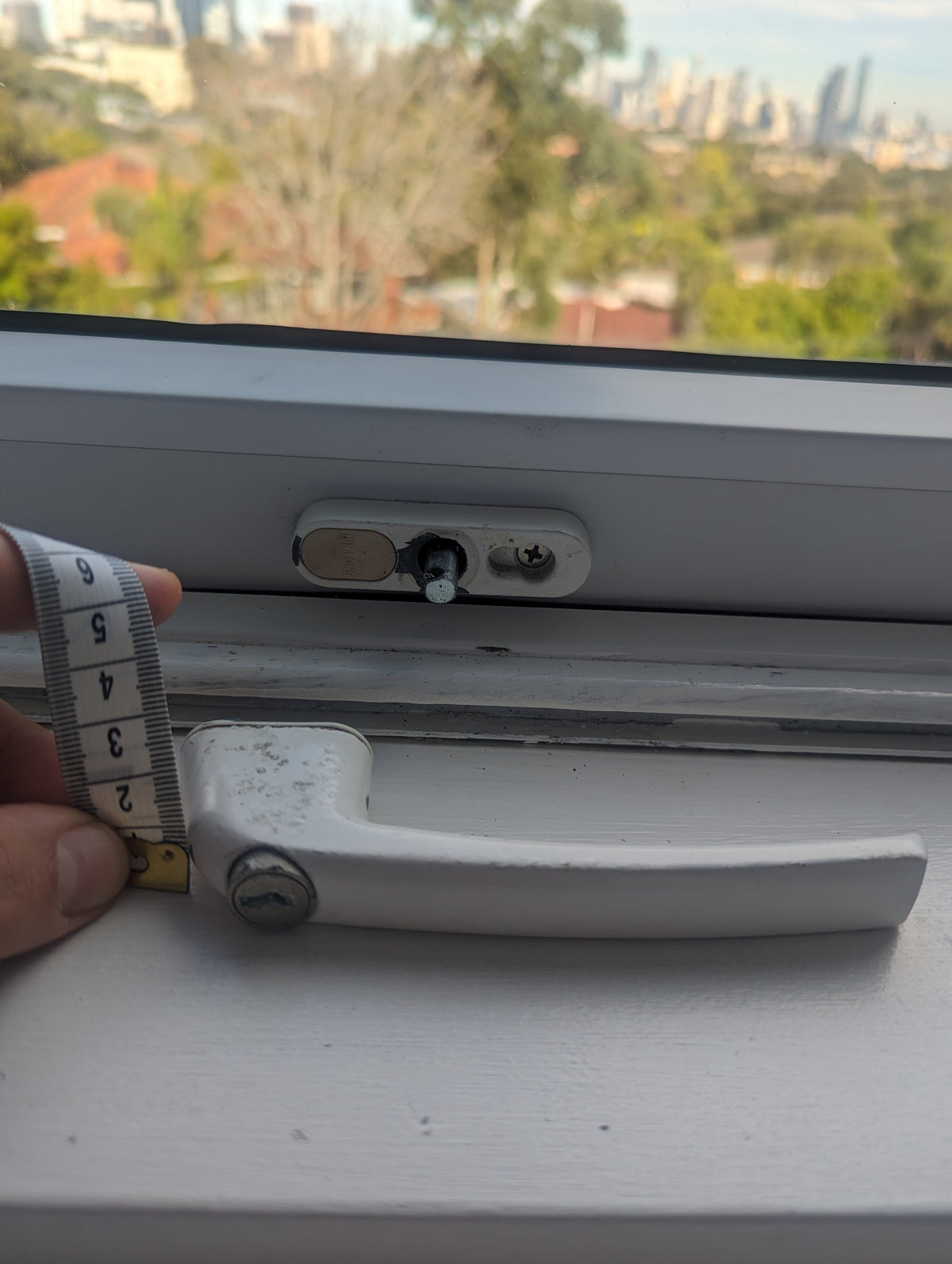 Awning handle - Multipoint lock by Kinlong