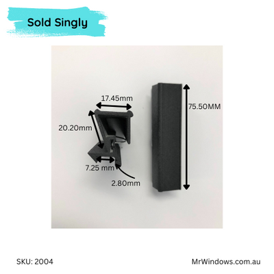 Window Handle - Alcan 3D Print- Sold singly