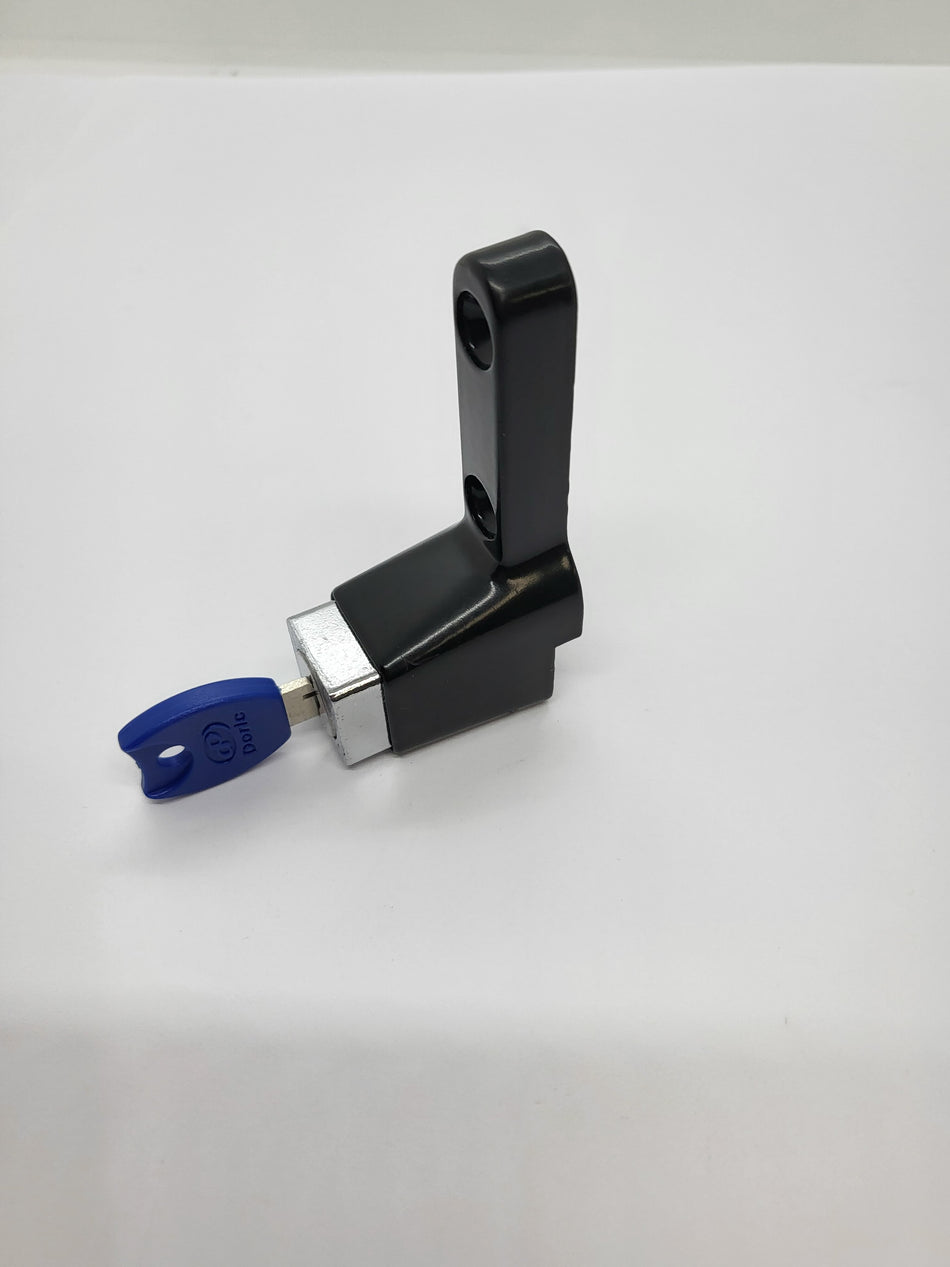 Push Lock Faced Fixed-Black - Sold singly