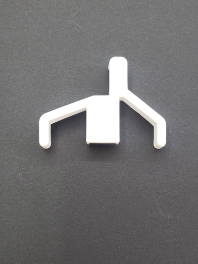 End Cap - suits AB Pivots shower door stile - White - Sold singly