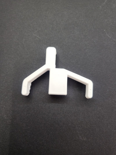 End Cap - suits AB Pivots shower door stile - White - Sold singly