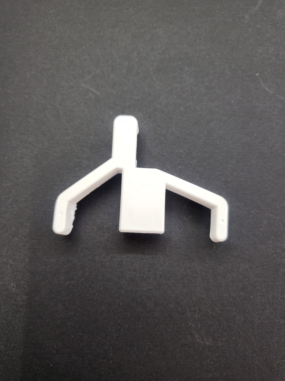 End Cap - suits AB Pivots shower door stile - White - Sold singly