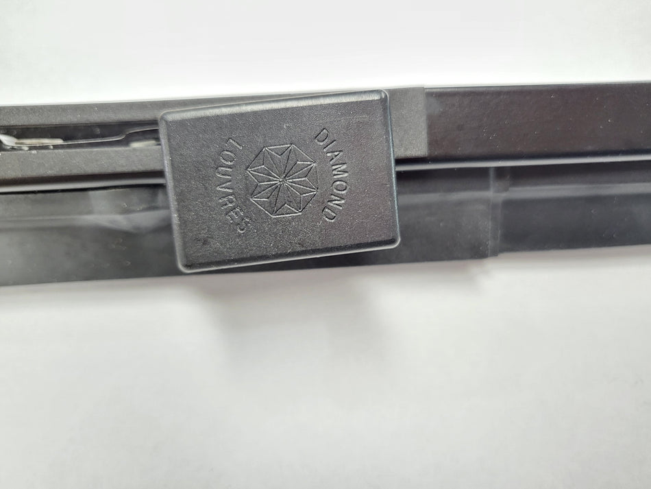 Diamond louvre Gallery - SET  LH/RH Black 865mm HIGH (6 blades)