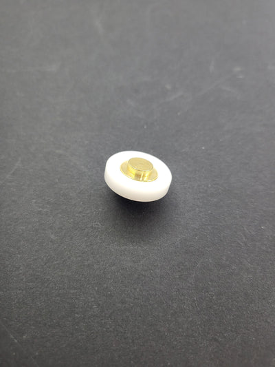 Roller + axle - suits CTL, G James windows - FLAT ROLLER