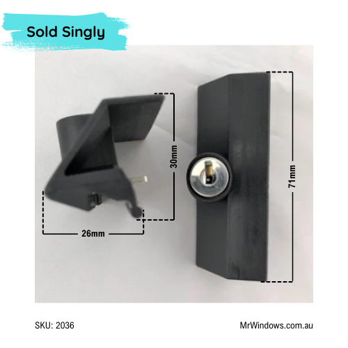 Window catch - Lifestyle, Saba Windows- Sold Singly