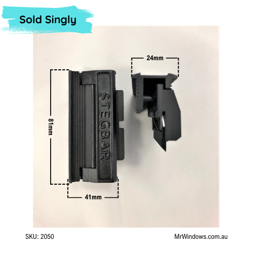 Handle - suits Stegbar - non-keyed - 3D printed- Sold singly