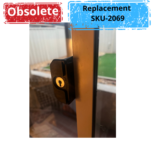 Window Handle - Trend - 3D printed - Modified replacement for 3 obsolete handles