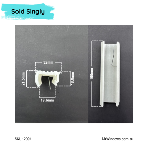 Window Handle - suits Boral Cyclone KM E Series windows - 3D printed