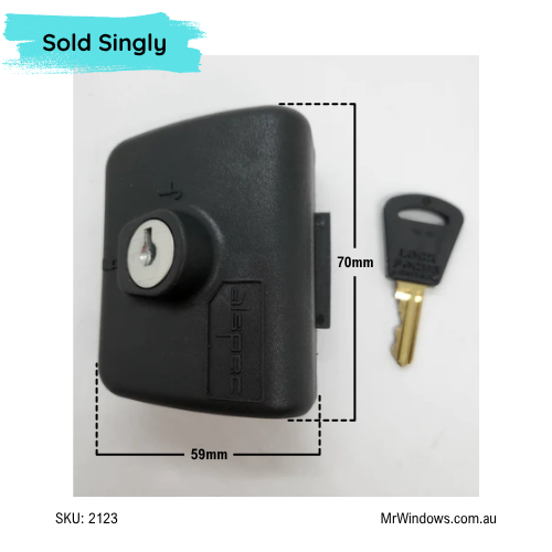 Handle - Alspec View Max, Carinya - locking & non-locking