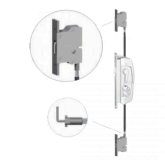Security door lock - Austral SD7 Murray - sold in components