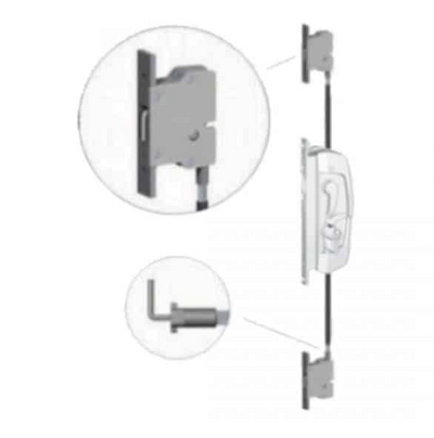 Security door lock - Austral SD7 Murray - sold in components