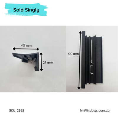 Window handle- Suits Rylock windows- 3D printed- Sold singly