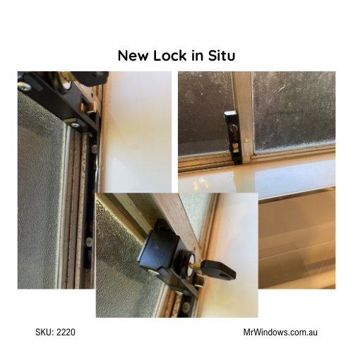 Vent Lock - suits Bradnams sliding windows- Sold singly