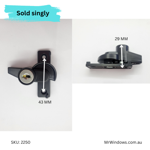 Double hung Sash Lock - keyed