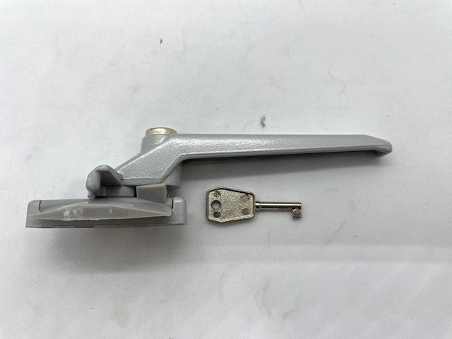 CAM handle - Whitco Catches - Wedgeless - keyed - AWS Silver grey