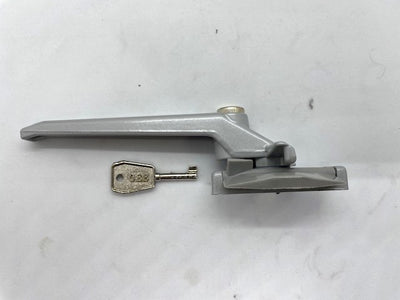 CAM handle - Whitco Catches - Wedgeless - keyed - AWS Silver grey