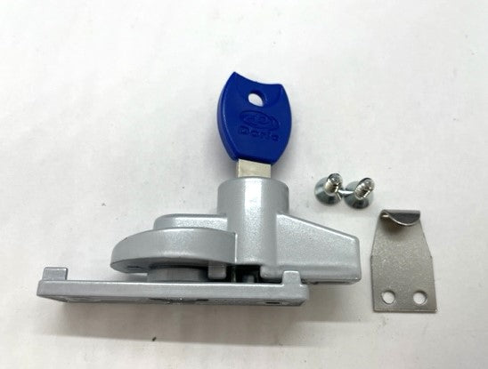 Double hung key lock - Silver - Key #27001