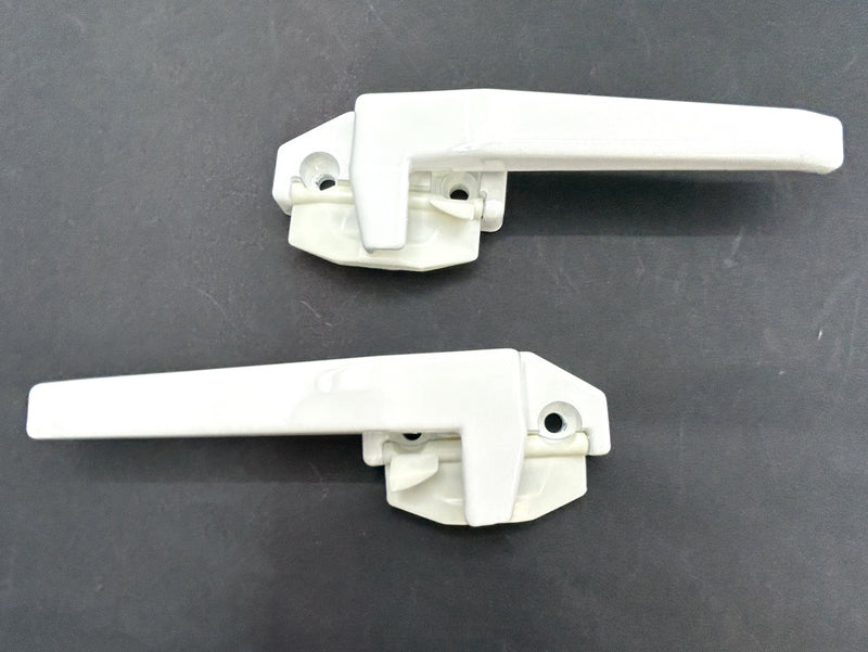 Whitco Wedgeless Cam Handle - Non Locking WHITE low profile