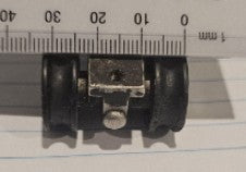 Top hung QUAD gate roller - heavy duty - concave tyre - SPECIAL CUSTOM ORDER (Copy)