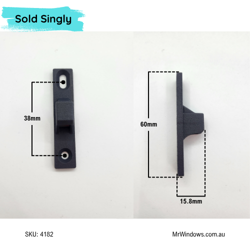 AWS ANDO Magnum 602 series sliding window lock - mortice style