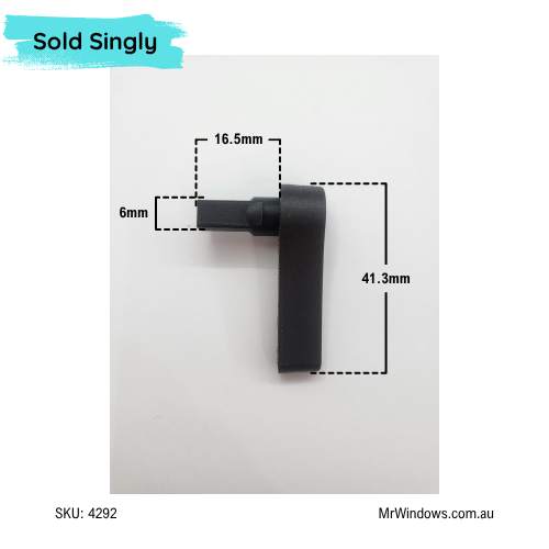 Extended snib for Leichhardt - suits Bradnams wider extrusion