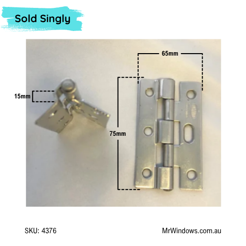 HINGES Security Screen doors - various - sold singly