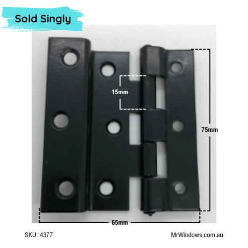 HINGES Security Screen doors - various - sold singly