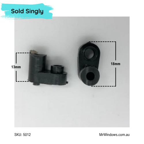 Double Hung Fixing Boot - Suits Alcan, Capral - sold singly