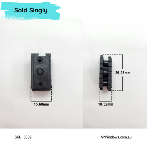 Window rollers - suit Boral, Dowell, Nulook, Crane - Sold singly