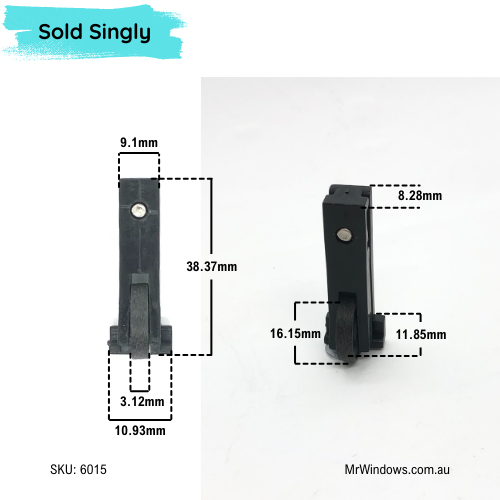 Window rollers -suit Boral KM Cyclone series- Sold singly