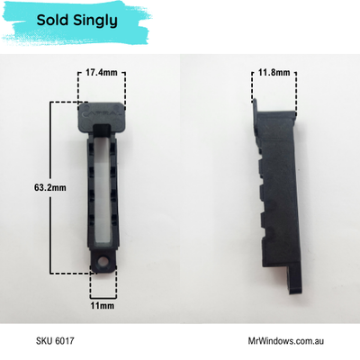 Head guide - suits Capral Urban series windows - Sold singly