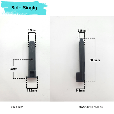 Guide Block - suits Bradnams old Window - sold singly