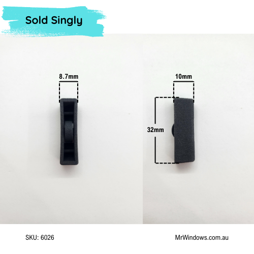 Window rollers - suits Clearview, Dowell Windows - 3D printed - Sold singly