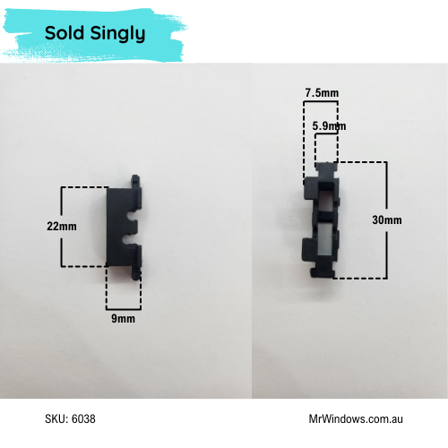 Window roller and carriage sold separately  - suits Crane windows - Sold singly