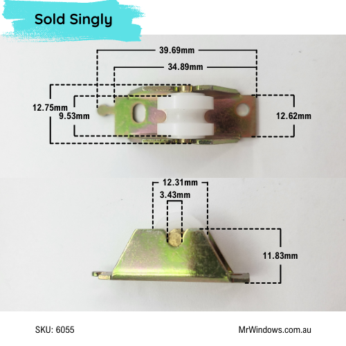 Window Rollers - suits Kegler windows- Sold singly