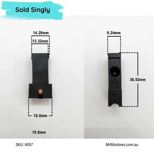 Window rollers - suit Naco Sunsash window -  Sold singly