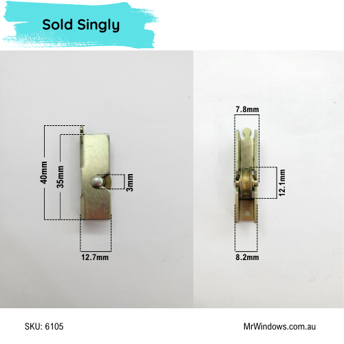 Window roller - suits old Airlite windows- Sold singly