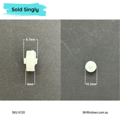 Window roller and carriage sold separately  - suits Crane windows - Sold singly
