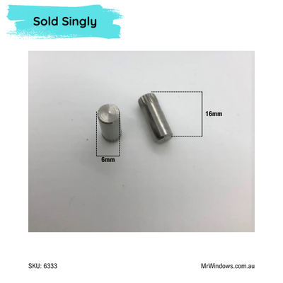 AXLE Pin ONLY - suits DR36 rollers and more - Sold singly