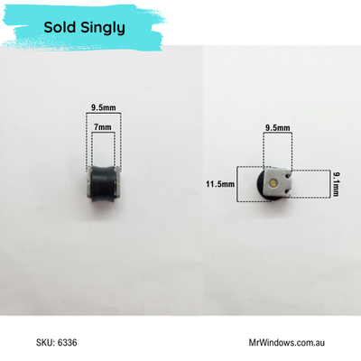 Rollers only - suit Alspec VMA3 Magi track- Sold singly