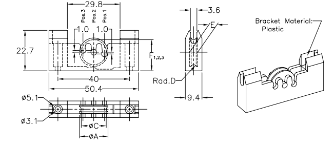 Screen Door Roller - BRASS  Wheel Roller  - Sold singly