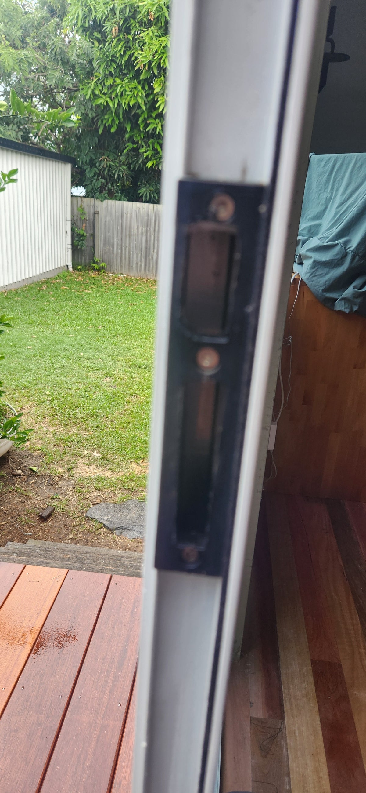 AWS hinged door strikes - plastic