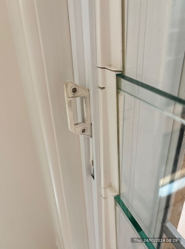 Louvre Clips - Breezway Old - 152Mm Per Pair WHITE