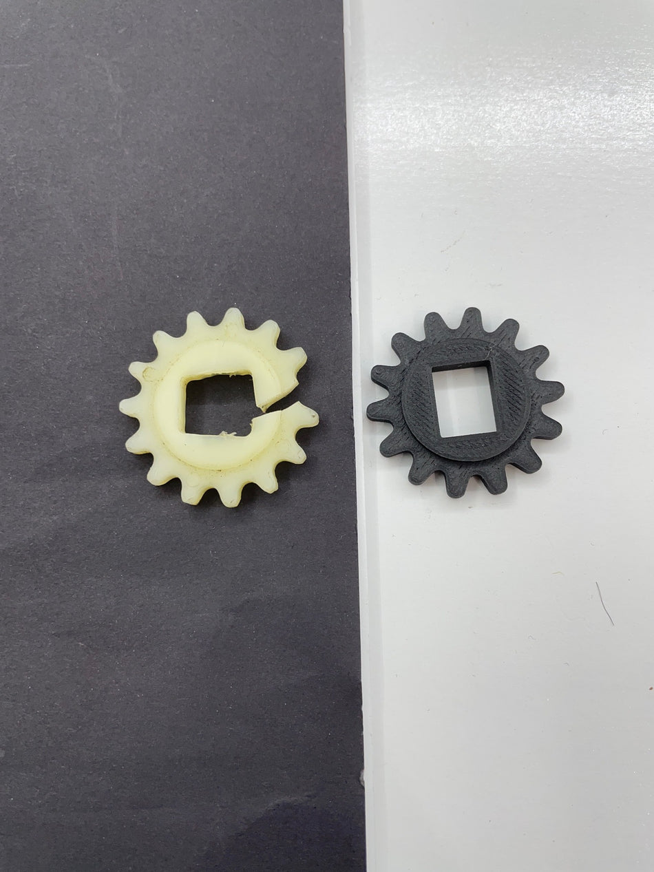 CUSTOM Print - plastic gear for interlock auto opener