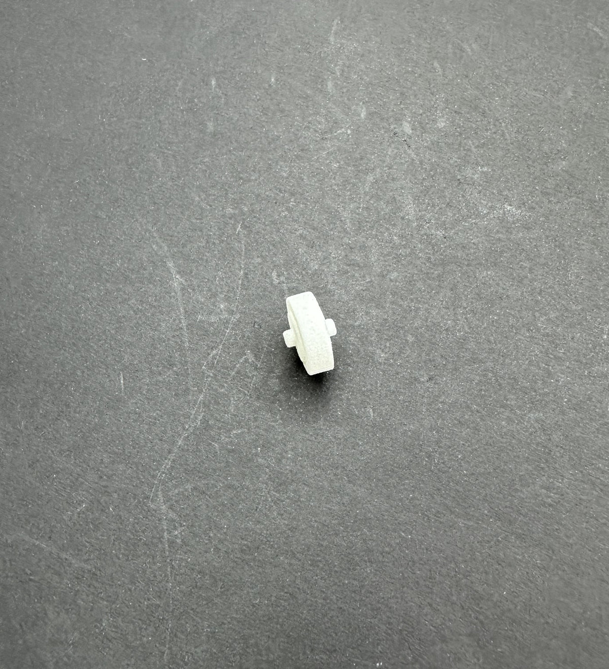 Roller to suit Connelly carriage - flat tyre - 3D printed - WHITE